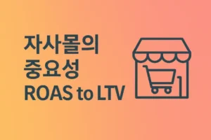 자사몰의 중요성 ROAS to LTV