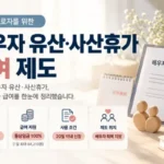 배우자 유산 사산휴가